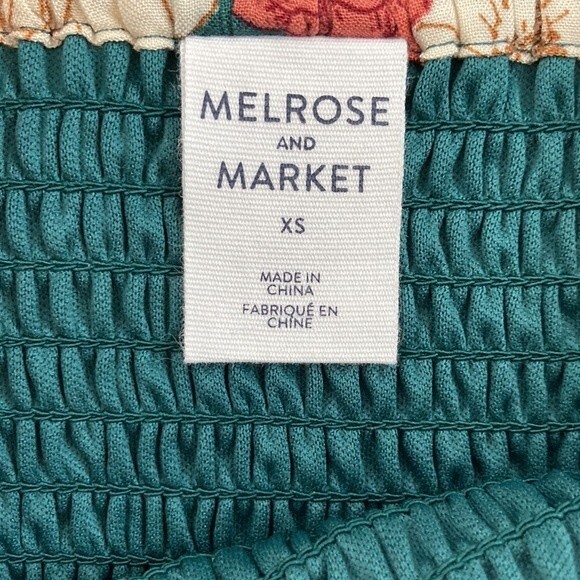 Melrose & Market High Low Boho Floral Dress Size XS - Picture 3 of 11